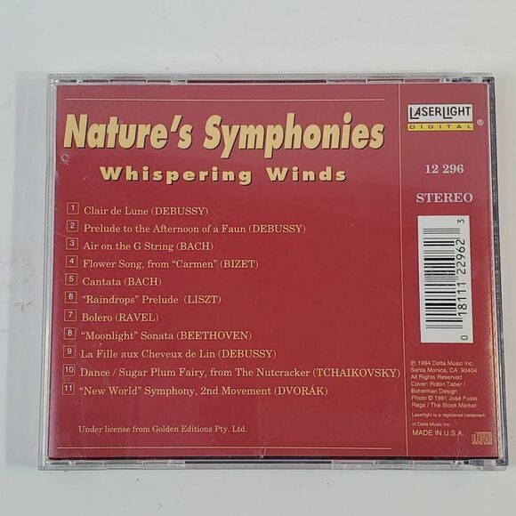 NATURE'S Symphonies - Whispering Winds [CD] - Picture 3 of 3